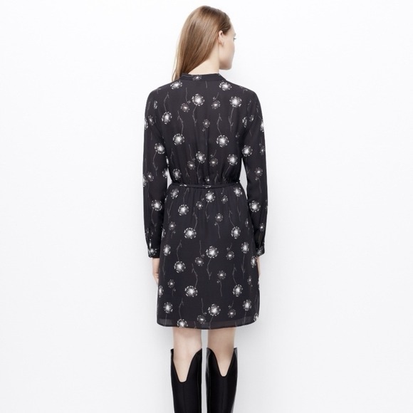 NEW Ann Taylor Tall Dress Floral Work Women's Medium Dandelions MSRP $139 Church - Picture 2 of 14